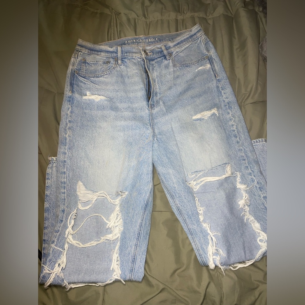 Highest rise 90s boyfriend American Eagle Jean